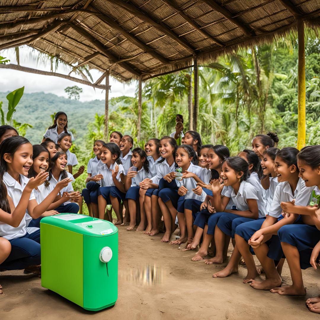 Purificadores de agua para escuelas rurales en Costa Rica