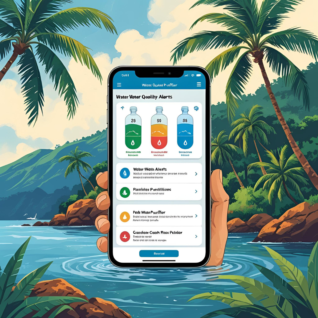 Purificadores de agua con alertas de mantenimiento y calidad del agua para usuarios costarricenses