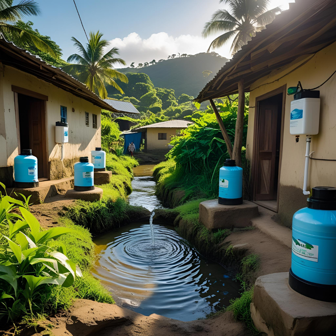 Purificadores de agua y la protección de fuentes de agua dulce en Costa Rica