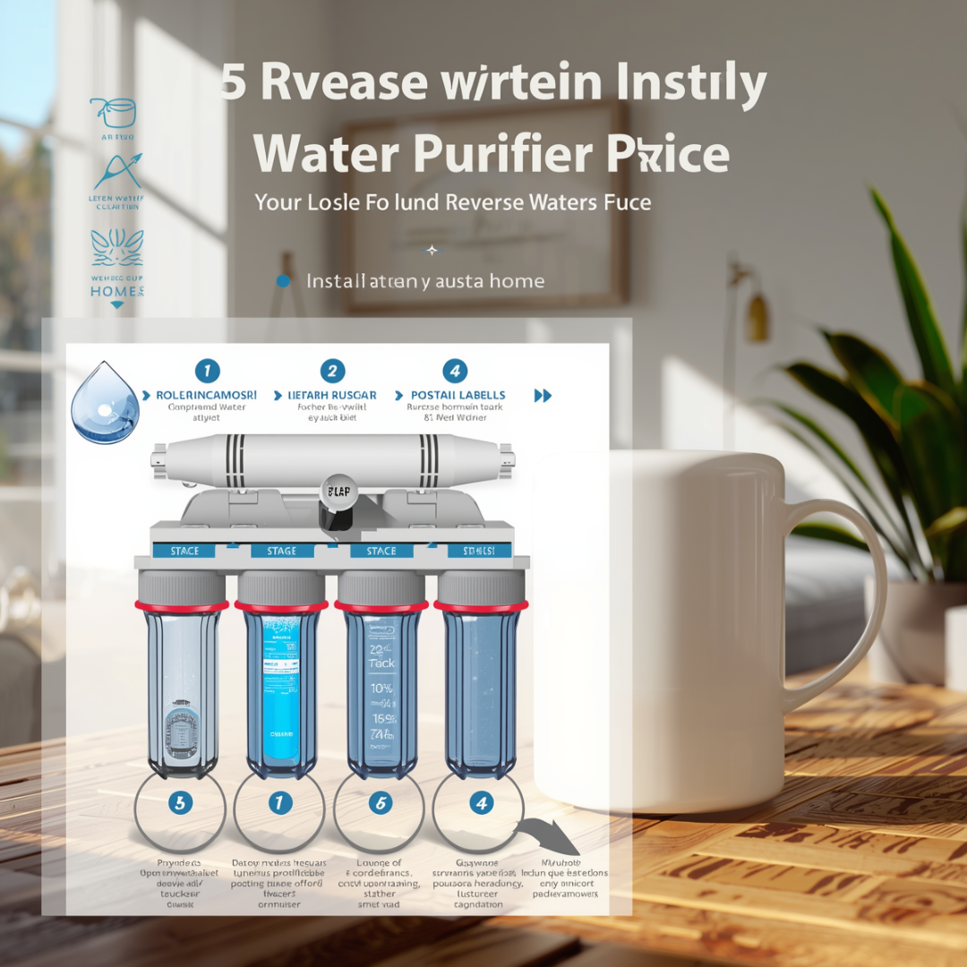 Purificador de agua ósmosis inversa 5 etapas precio con instalación San José